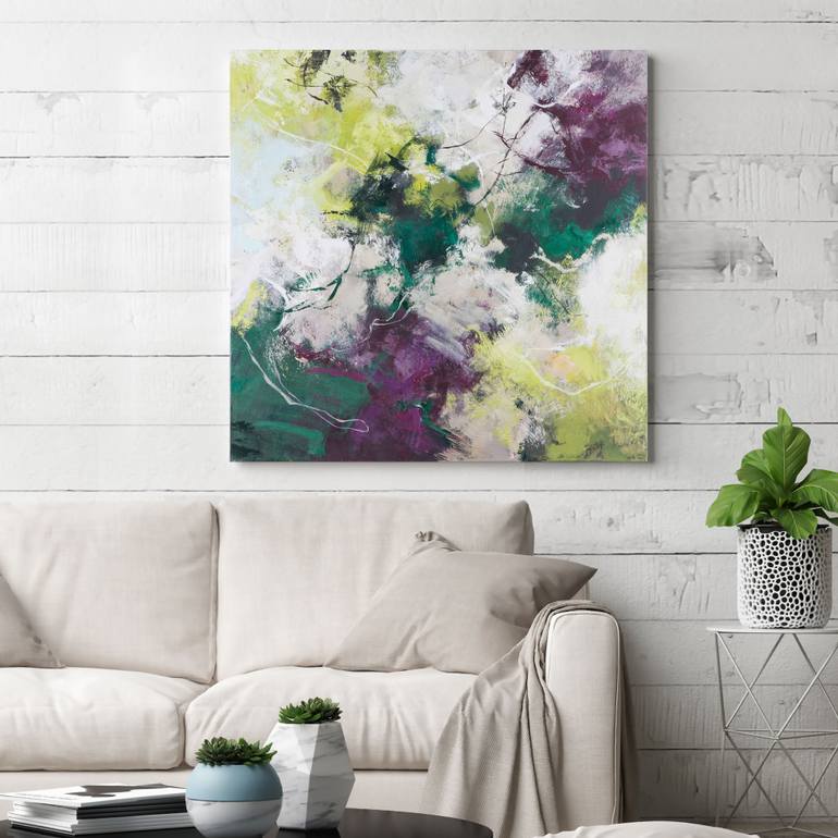 Original Modernism Abstract Painting by Yana Sagan