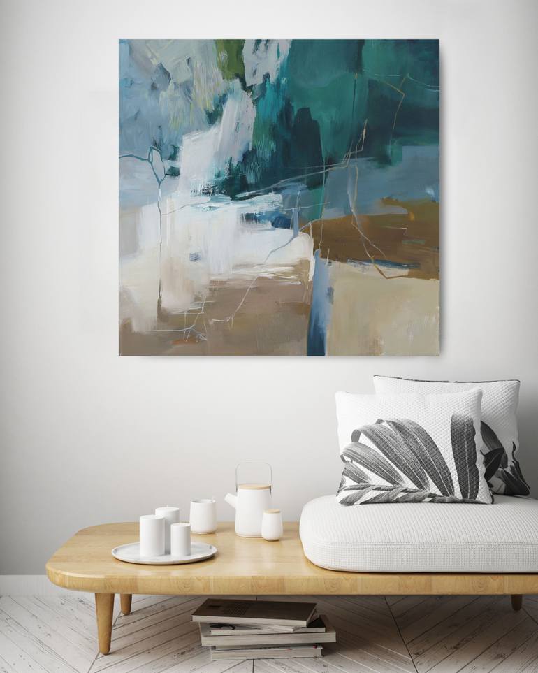Original Minimalism Abstract Painting by Yana Sagan