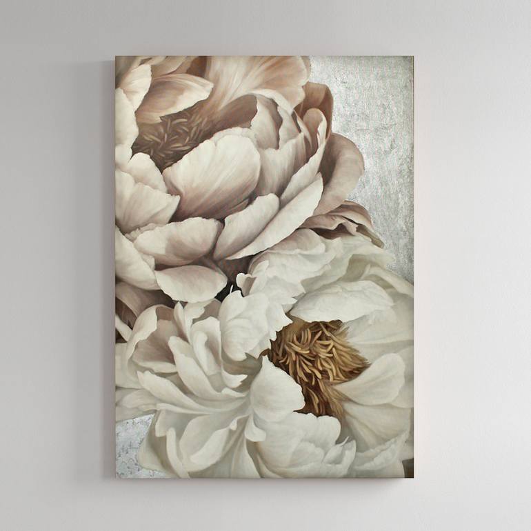 Original Contemporary Floral Painting by Yana Sagan
