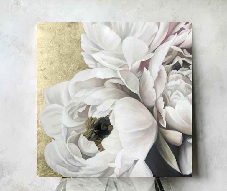 Original Contemporary Floral Painting by Yana Sagan