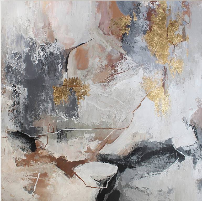 Print of Minimalism Abstract Paintings by Yana Chornobrovkinа