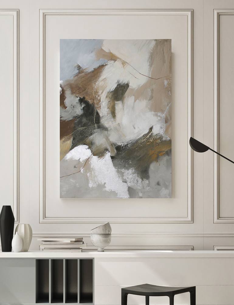 Original Minimalism Abstract Painting by Yana Sagan