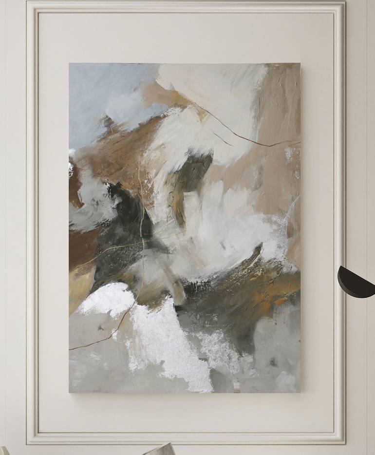 Original Minimalism Abstract Painting by Yana Sagan