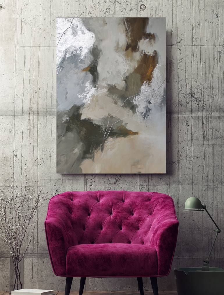 Original Modernism Abstract Painting by Yana Sagan