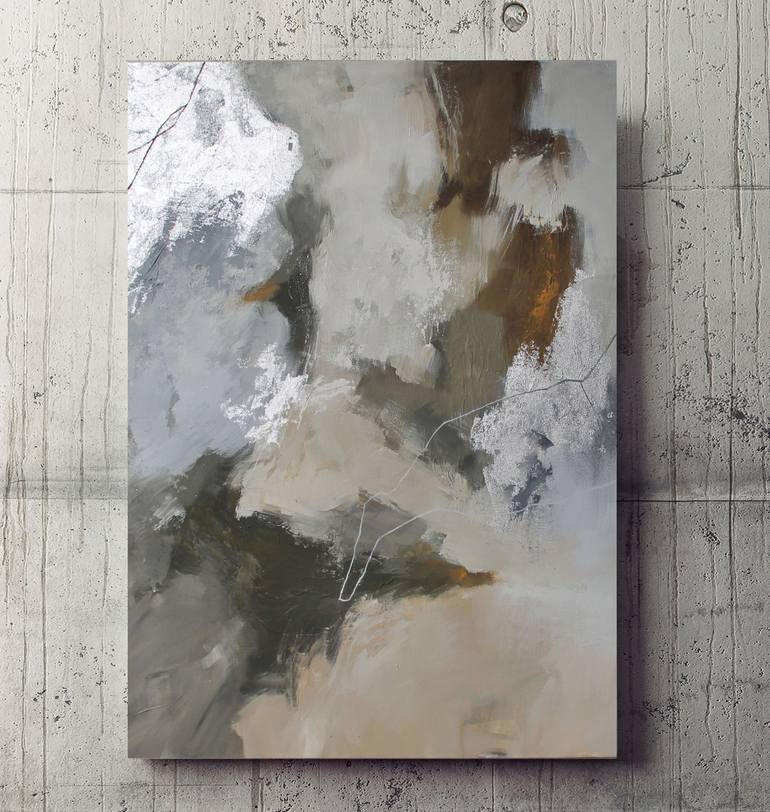 Original Modernism Abstract Painting by Yana Sagan