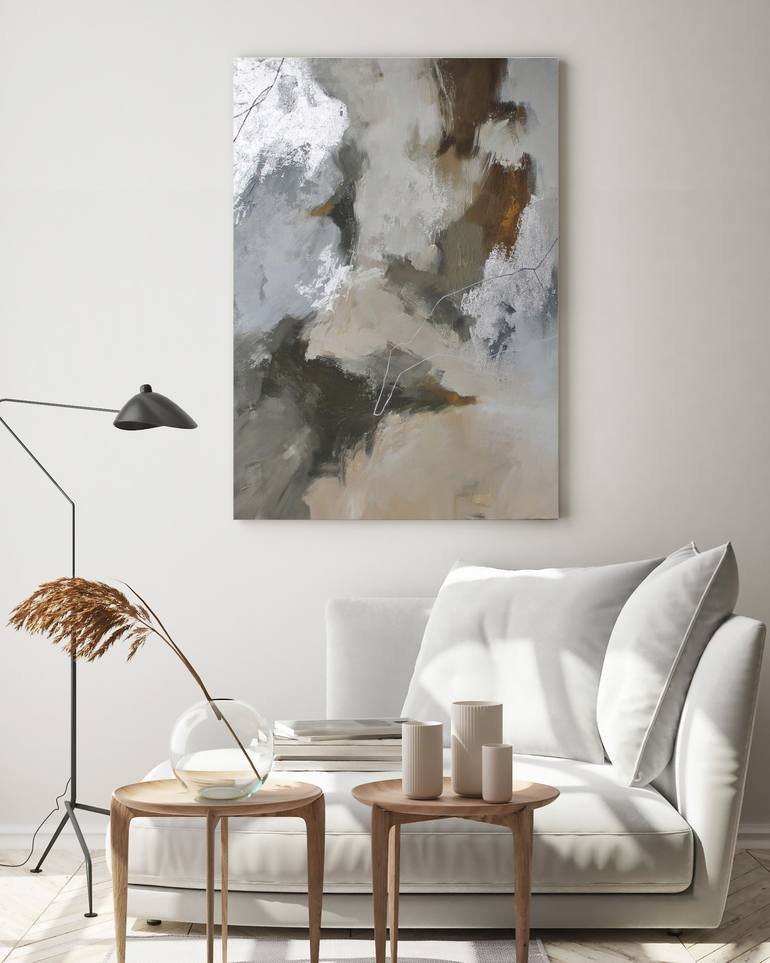 Original Modernism Abstract Painting by Yana Sagan