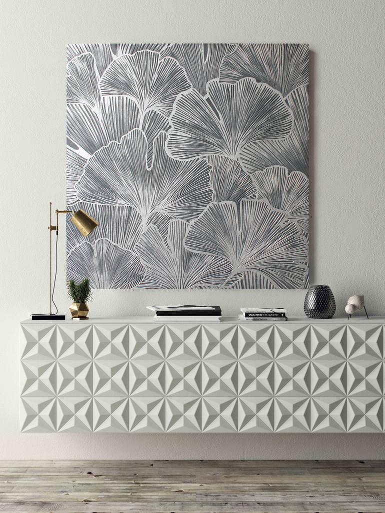 Original Minimalism Abstract Painting by Yana Sagan