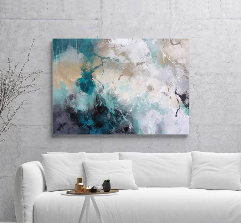 Original Modernism Abstract Painting by Yana Sagan
