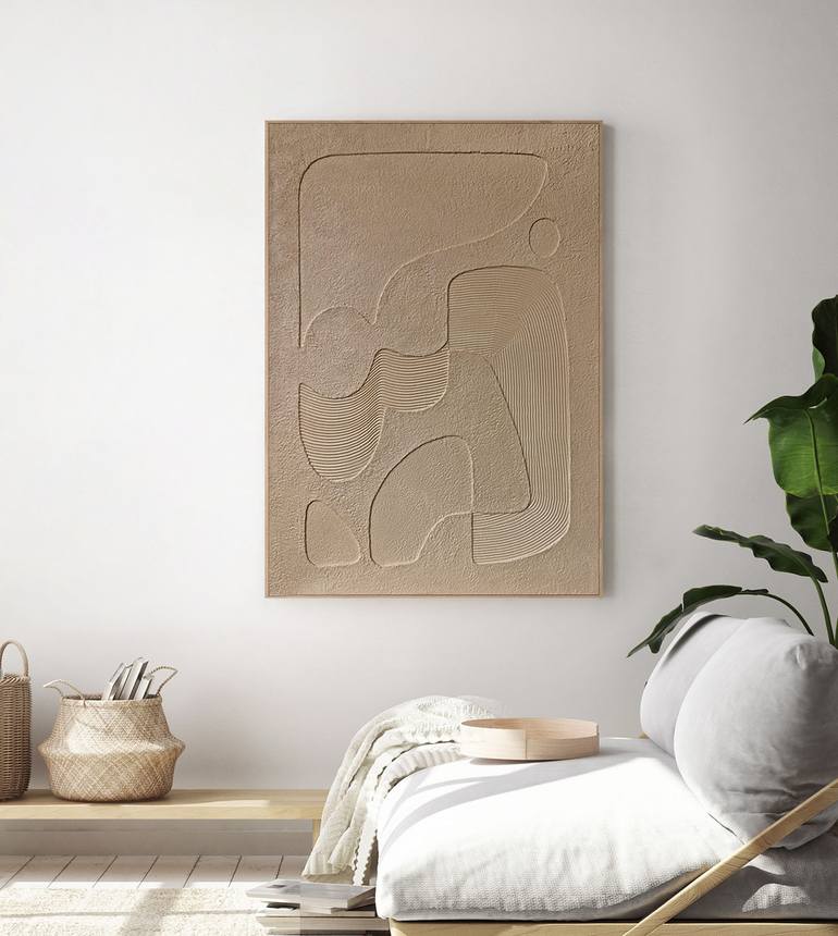 Original Minimalism Abstract Painting by Yana Sagan