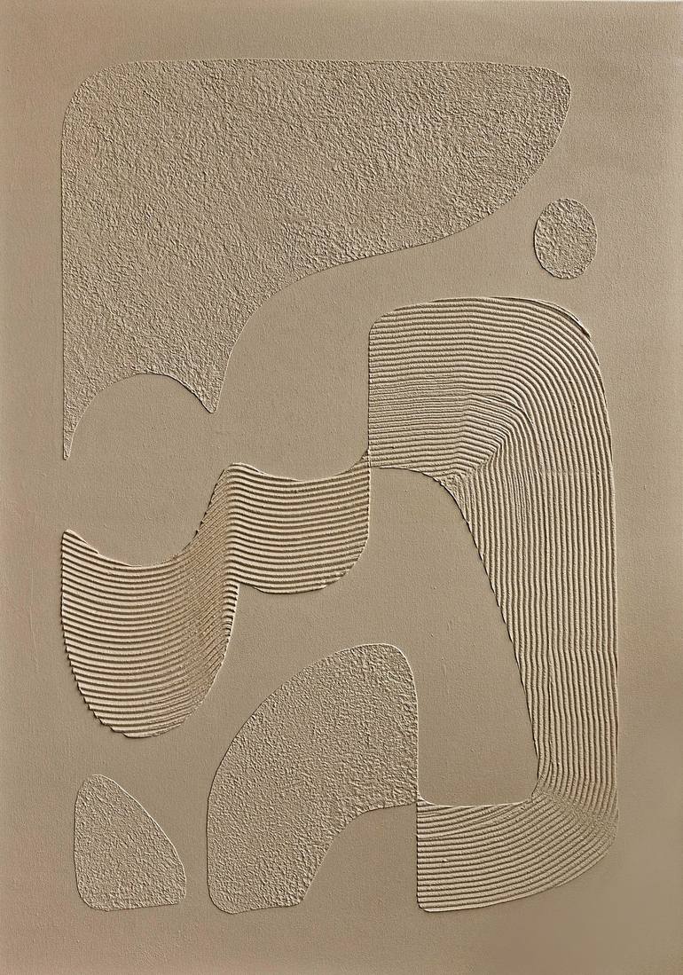 Original Minimalism Abstract Paintings by Yana Chornobrovkinа