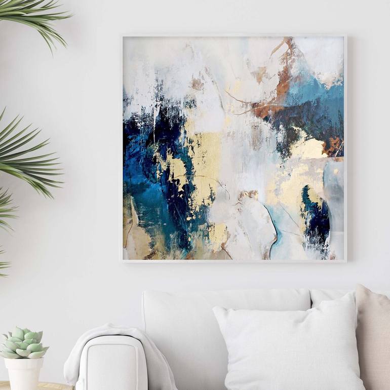 Original Modernism Abstract Painting by Yana Sagan