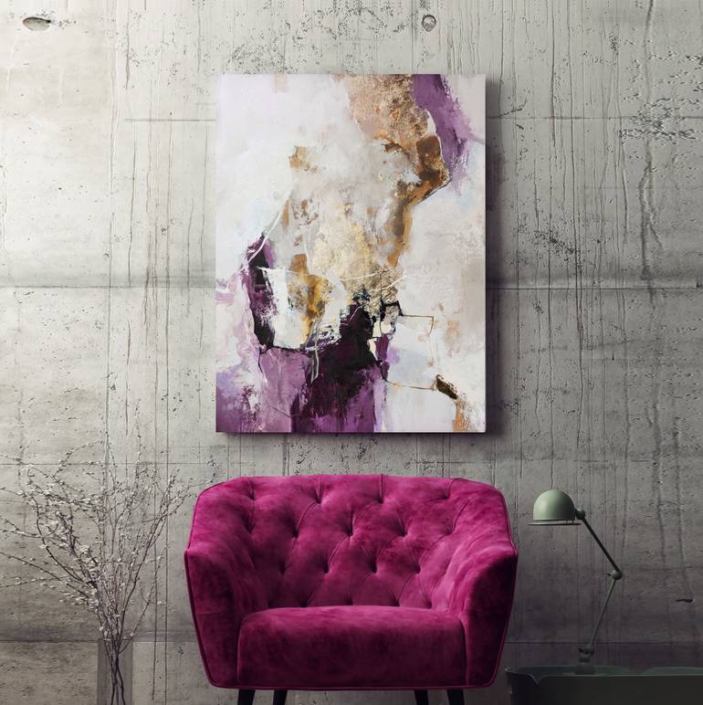 Original Modernism Abstract Painting by Yana Sagan