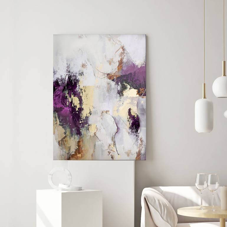 Original Minimalism Abstract Painting by Yana Sagan
