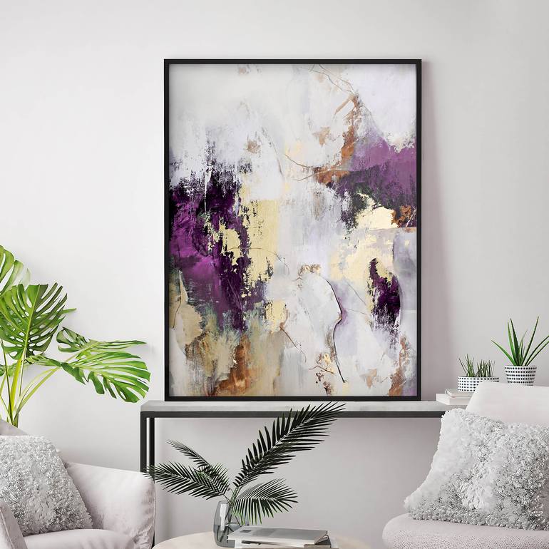 Original Minimalism Abstract Painting by Yana Sagan