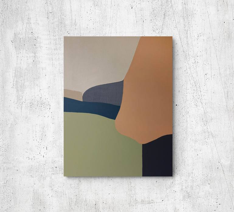 Original Minimalism Abstract Painting by Yana Sagan