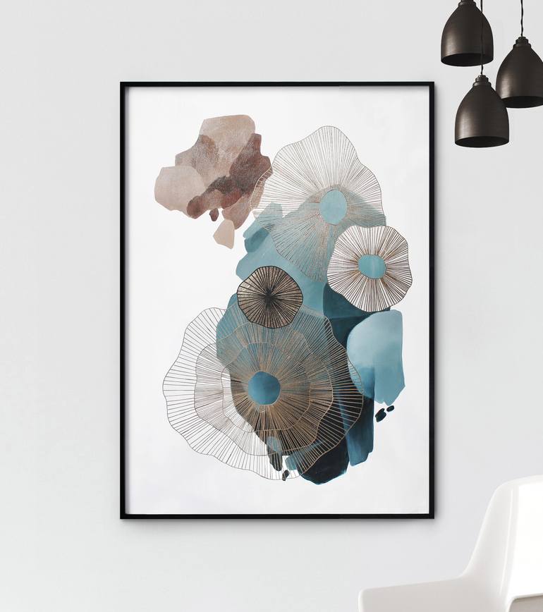 Original Minimalism Abstract Painting by Yana Sagan