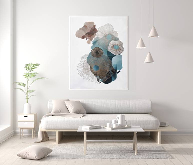 Original Minimalism Abstract Painting by Yana Sagan