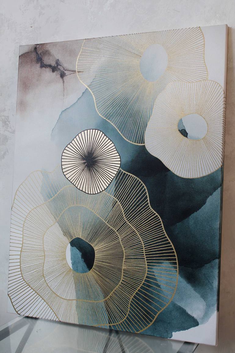 Original Minimalism Abstract Painting by Yana Sagan