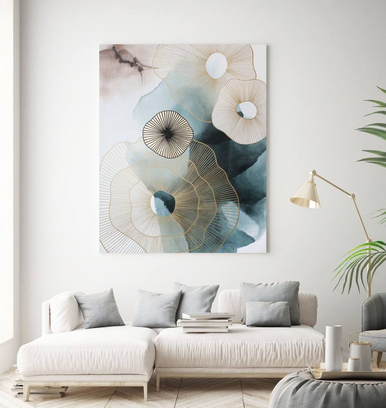 Original Minimalism Abstract Painting by Yana Sagan