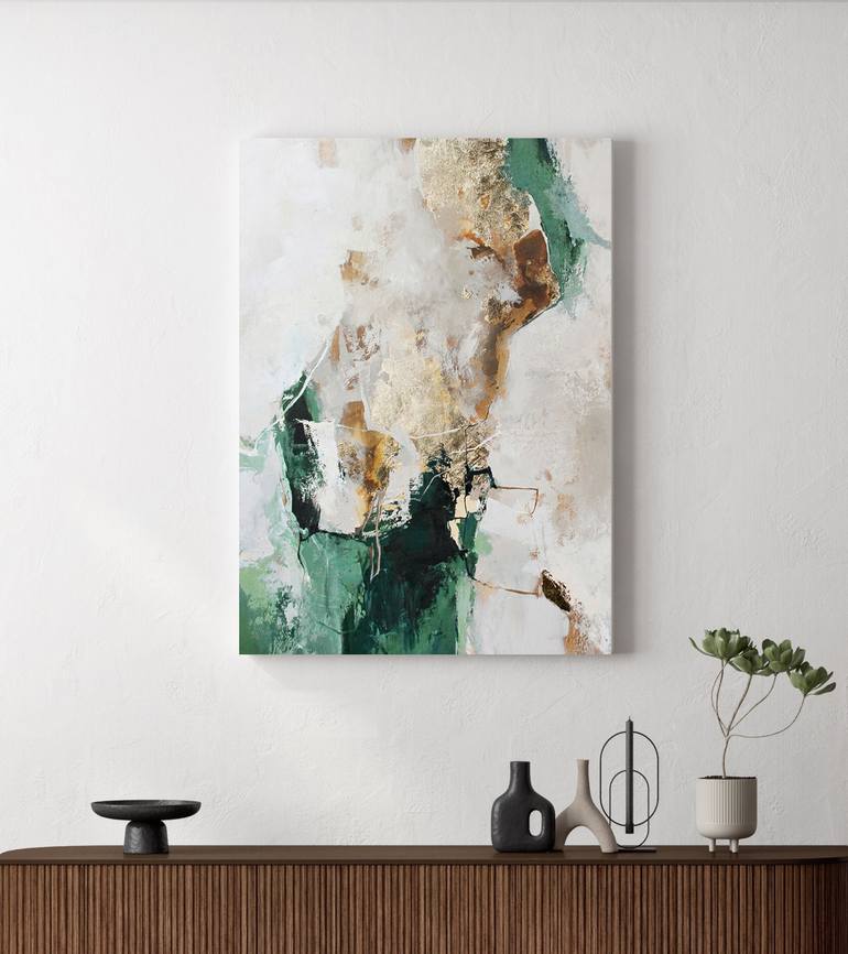 Original Modernism Abstract Painting by Yana Sagan