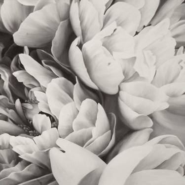 Original Minimalism Floral Paintings by Yana Chornobrovkinа