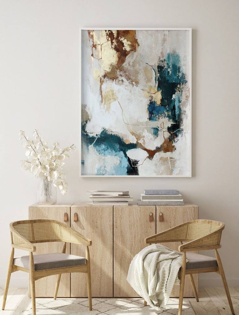Original Minimalism Abstract Painting by Yana Sagan