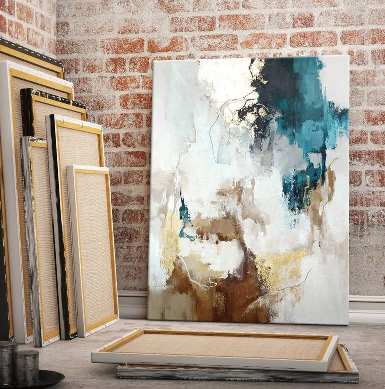Original Contemporary Abstract Painting by Yana Sagan