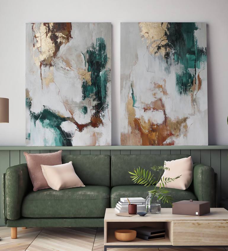 Original Minimalism Abstract Painting by Yana Sagan