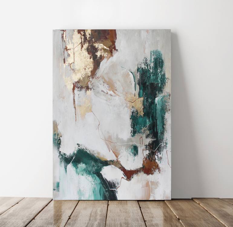 Original Minimalism Abstract Painting by Yana Sagan