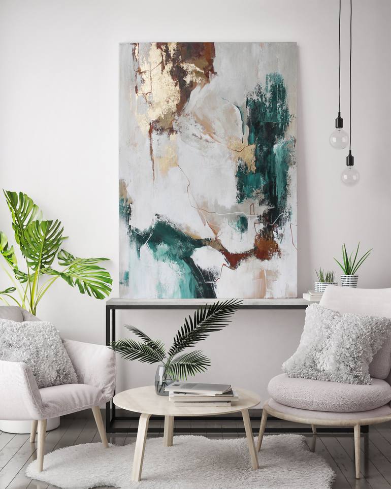 Original Minimalism Abstract Painting by Yana Sagan