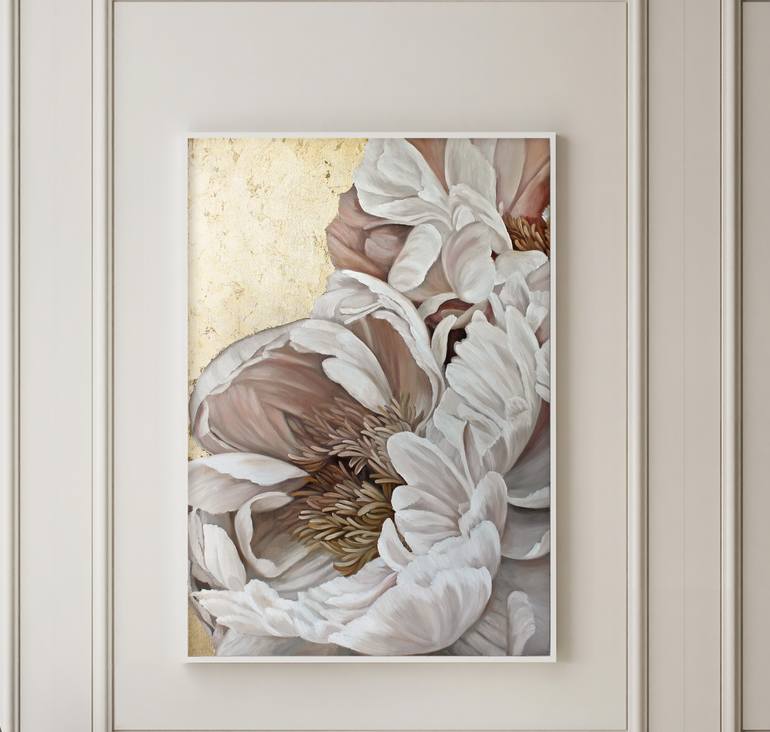 Original Contemporary Floral Painting by Yana Sagan
