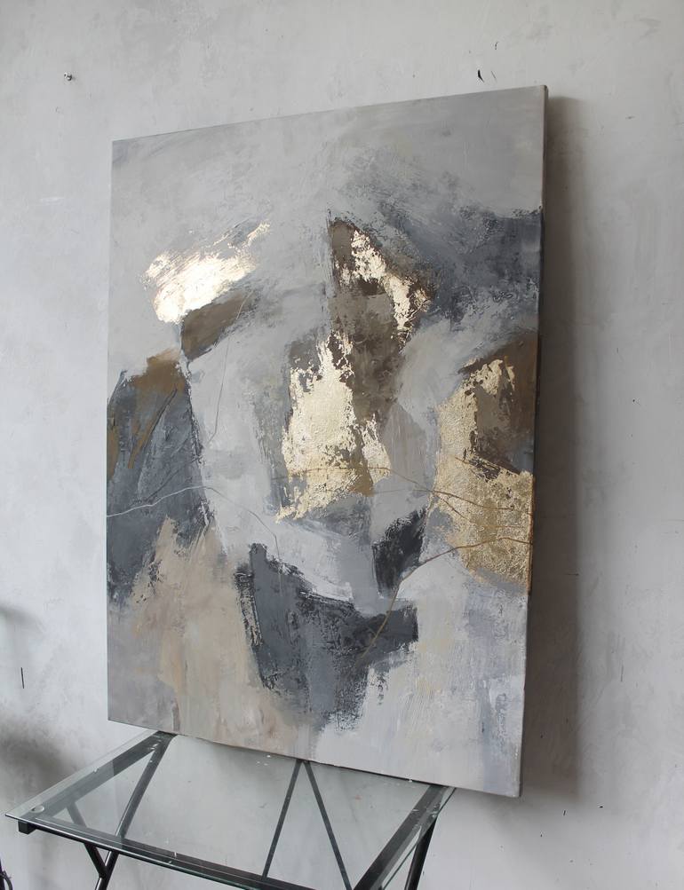 Original Abstract Expressionism Abstract Painting by Yana Sagan