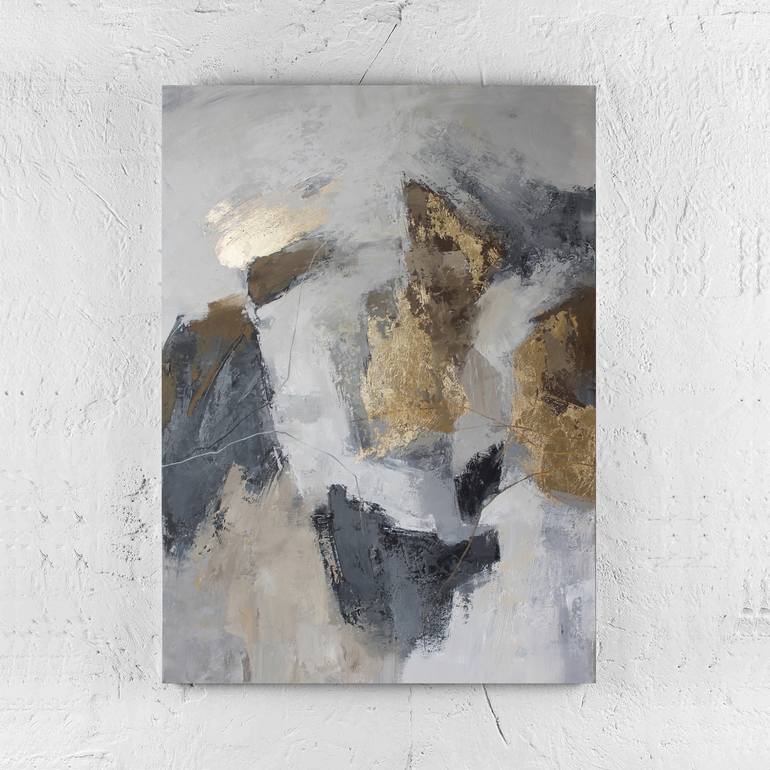 Original Abstract Expressionism Abstract Painting by Yana Sagan