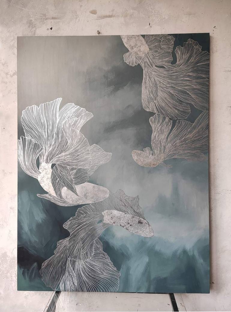 Original Abstract Painting by Yana Chornobrovkinа