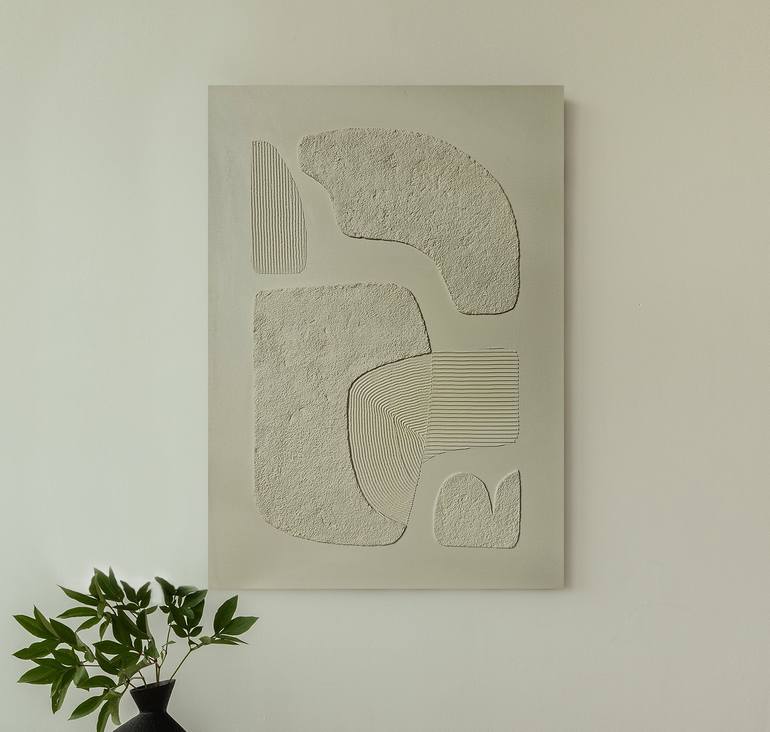 Original Minimalism Abstract Painting by Yana Chornobrovkinа