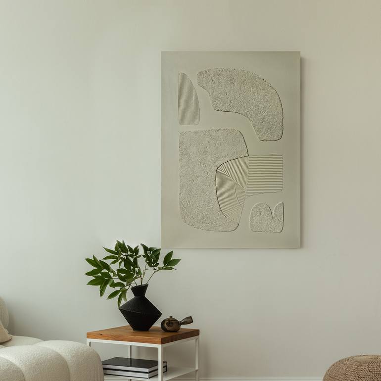 Original Minimalism Abstract Painting by Yana Chornobrovkinа