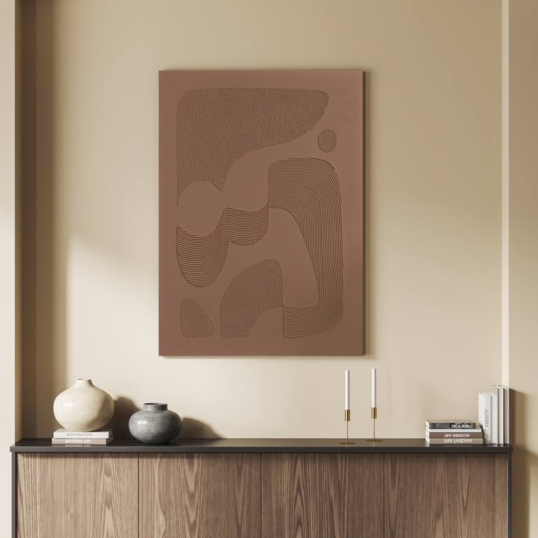 Original Modernism Abstract Painting by Yana Chornobrovkinа