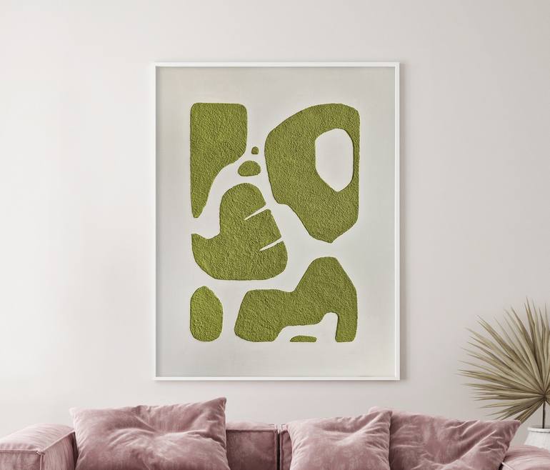 Original Minimalism Abstract Painting by Yana Chornobrovkinа