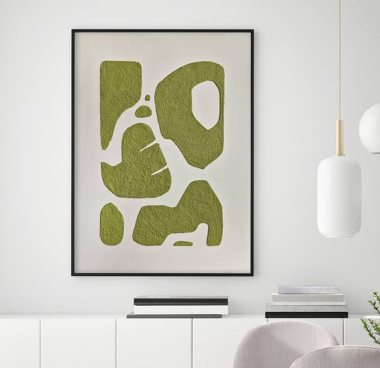 Original Minimalism Abstract Painting by Yana Chornobrovkinа