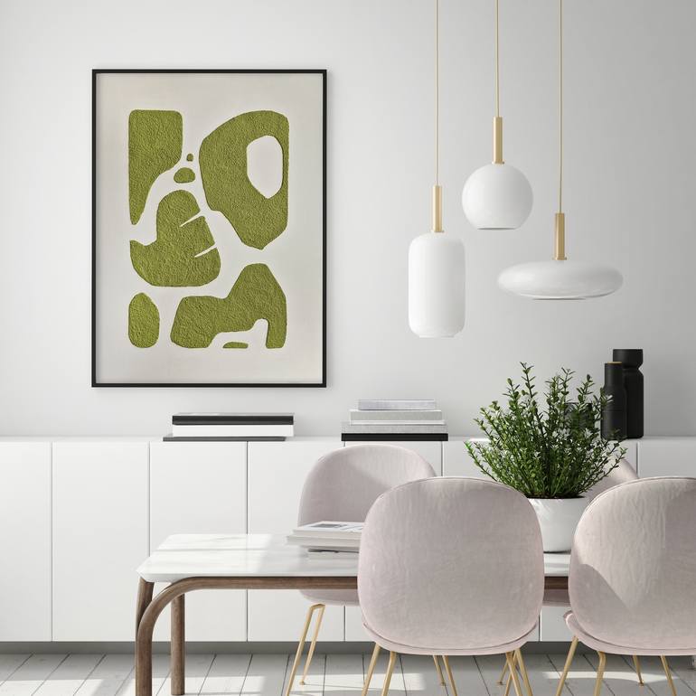 Original Minimalism Abstract Painting by Yana Chornobrovkinа