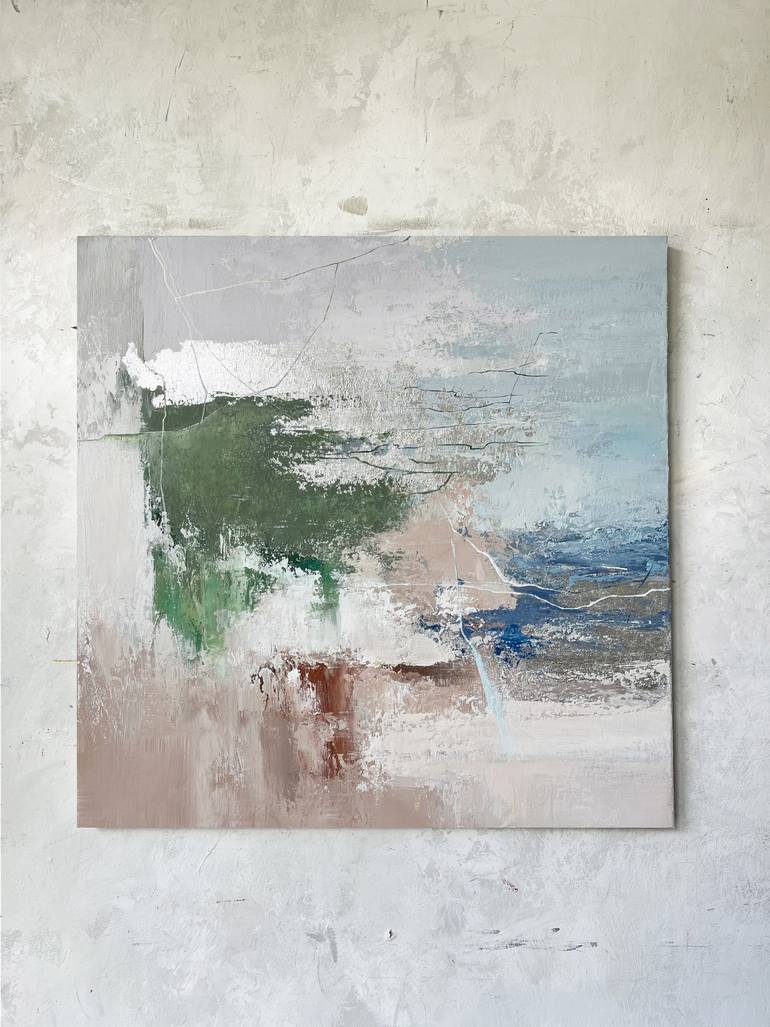 Original Abstract Expressionism Abstract Painting by Yana Chornobrovkinа