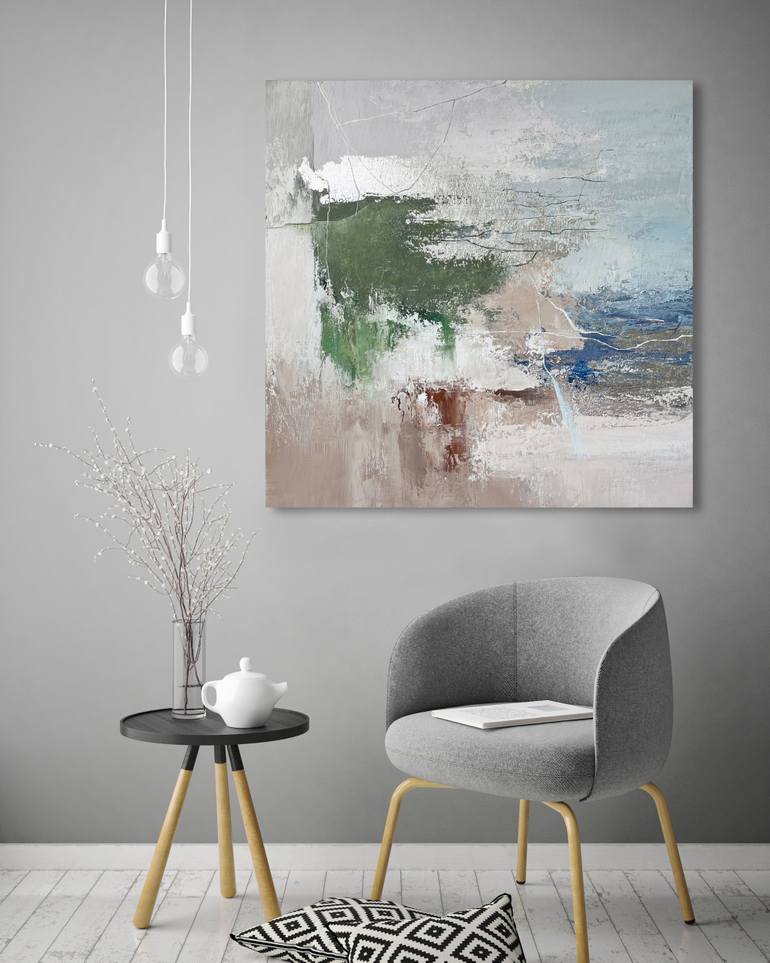 Original Abstract Expressionism Abstract Painting by Yana Chornobrovkinа