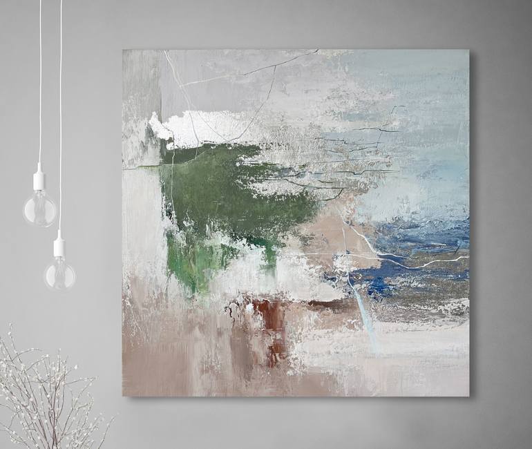 Original Abstract Expressionism Abstract Painting by Yana Chornobrovkinа
