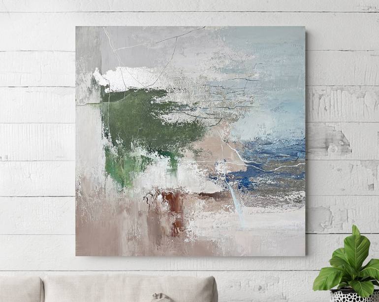 Original Abstract Expressionism Abstract Painting by Yana Chornobrovkinа