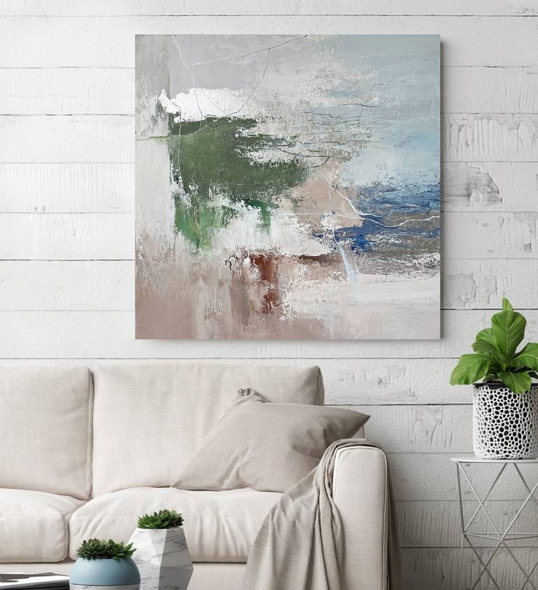 Original Abstract Expressionism Abstract Painting by Yana Chornobrovkinа