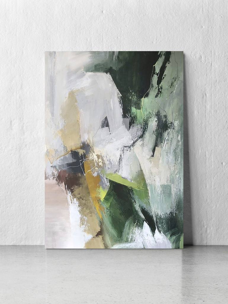 Original Abstract Expressionism Abstract Painting by Yana Chornobrovkinа