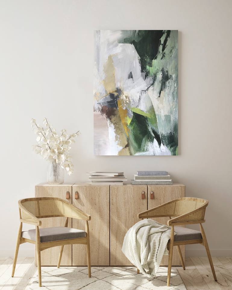 Original Abstract Expressionism Abstract Painting by Yana Chornobrovkinа