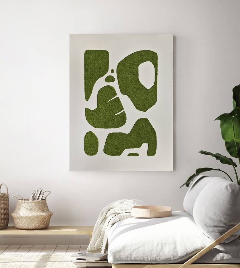Original Minimalism Abstract Painting by Yana Sagan