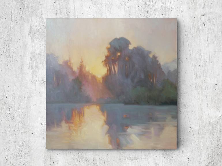 Original Photorealism Landscape Painting by Yana Chornobrovkinа