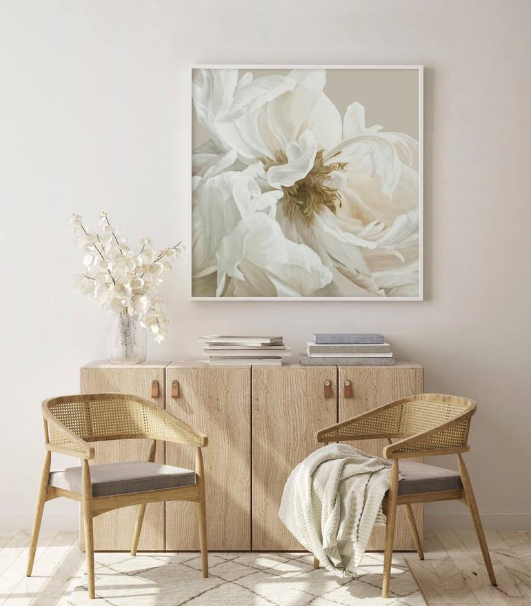 Original Modernism Floral Painting by Yana Sagan